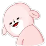 Perrito Rosa Cute